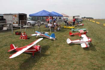 16 Flight Line looking west