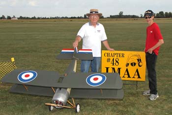 4 Dennis McCarty & grandson Westin McCarty (15) Balsa UAS Sopwith Pup