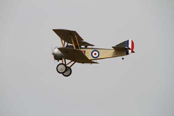 Westin McCarty fly by  with Sopwith Pup