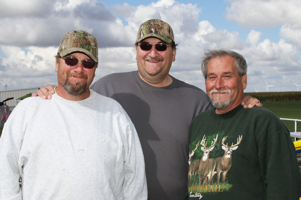 Wilson Brothers L-R Gene, Kenny, James